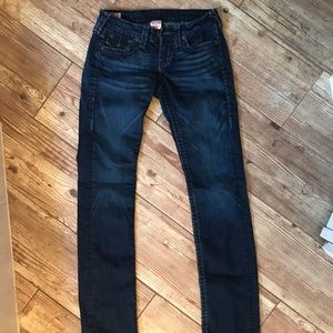 True Religion straight leg jeans